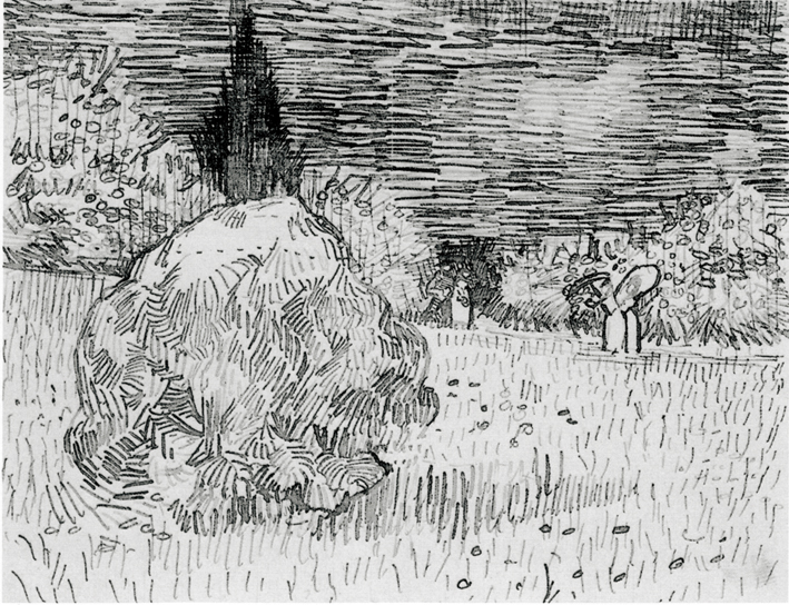  文森特·威廉·梵高  Vincent Willen Van Gogh —— 谷堆